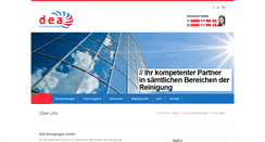 Desktop Screenshot of dea-reinigungen.ch