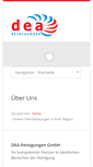 Mobile Screenshot of dea-reinigungen.ch